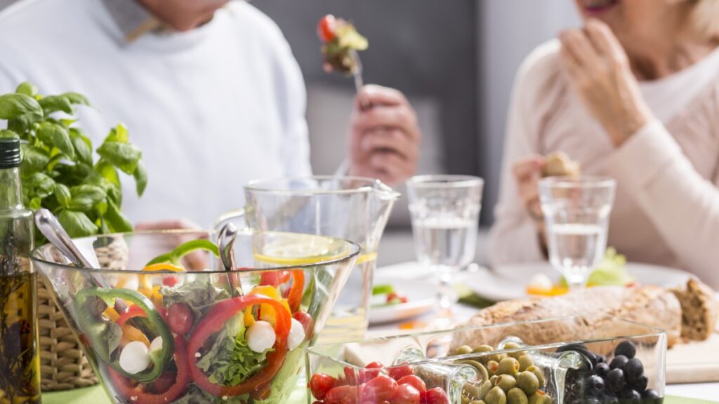 Alimentación saludable para adultos mayores